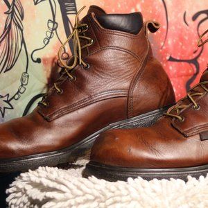 Red Wing Work Boots Size 13D Men's Style 604 Full Grain Leather